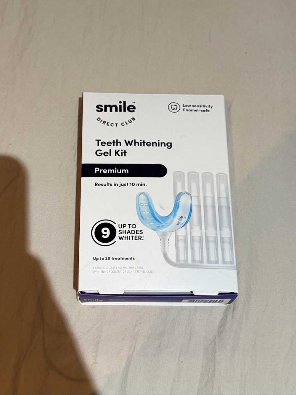 Smile direct club teeth whitener